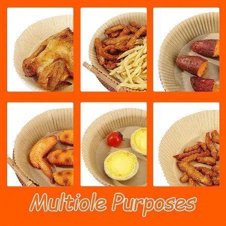 Set 200 + CADOU 100 hartii de copt pentru friteuza