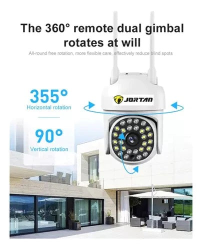 Set 3 x Camere de Supraveghere Video Jortan, 32 Leduri, Rotative, Infrarosu, Rezistanta la apa