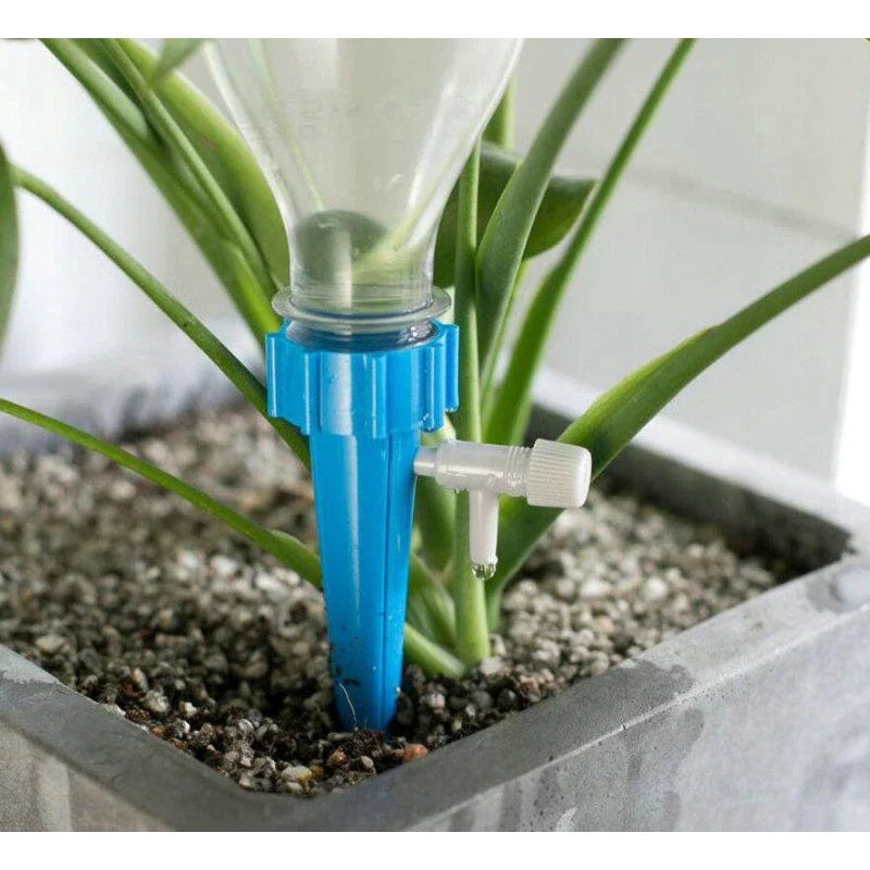 Furtun extensibil pentru gradina, lungime 15 m, aparat de udat inclus + Irigator Ghivece